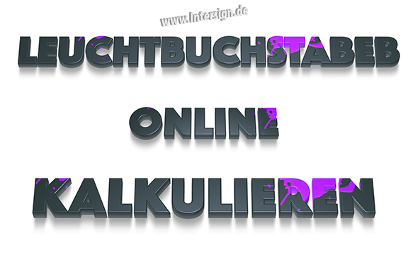 leuchtbuchstaben kaufen kalkulieren preise konfigurator ebay Kleinanzeigen